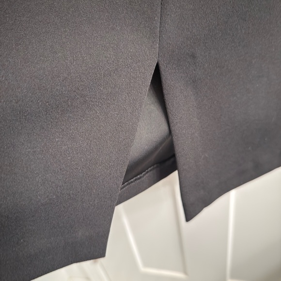 Express Black Midi Dress with Belt - Picture 4 of 5